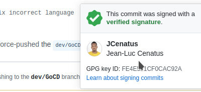 Signer les commits Git avec GPG